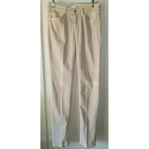 MAC 6/29R Light Beige Cotton Blend Skinny Stretch Jeans 31" inseam